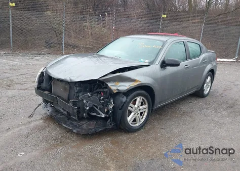 2013 Dodge Avenger Sxt from USA, damaged, VIN 1C3CDZCB9DN768141